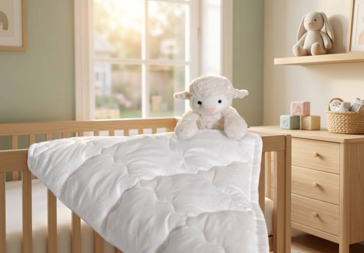 Одеяло Baby Layt в детской кроватке 140x160 см